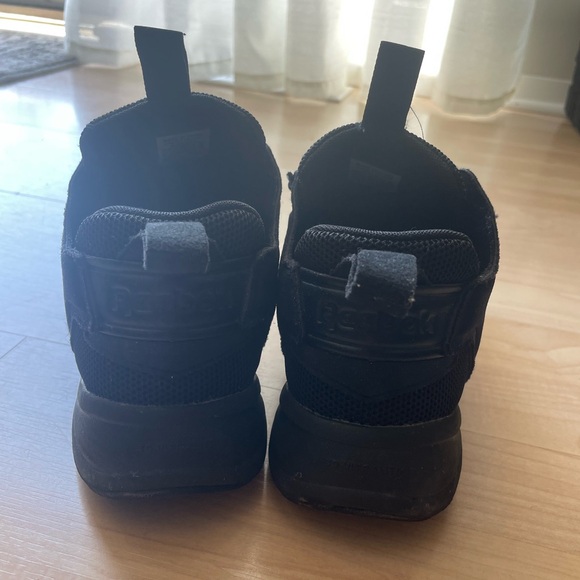 Black Reebok Shoes - Picture 2 of 4